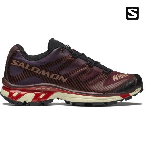 Burgundy Salomon Xt-4 Men's Sneakers | PH 85312K